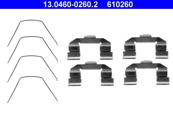 Accessory Kit, disc brake pad