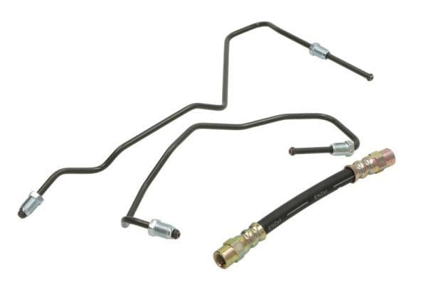 Remleiding/slang Achter/Buiten Links (lengte 170mm, M10x1/M10x1) past: PEUGEOT 5008, 5008 I 1.2-2.0D 06.09-03.17