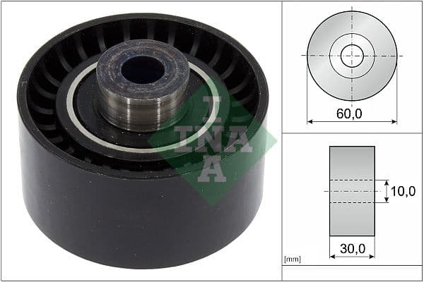 Deflection/Guide Pulley, timing belt