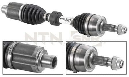 As van de aandrijfas Voor Rechts 568mm past: CHEVROLET AVEO 1.4/1.6 03.11-