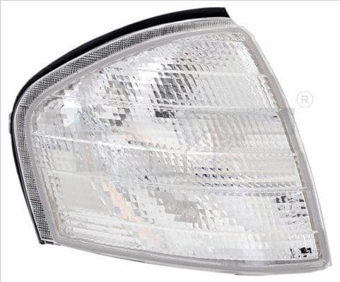 Knipperlicht voor Rechts (transparant, PY21W) past: MERCEDES C-KLASA W202 03.93-06.97