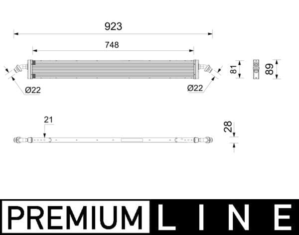 Motorradiator past: MERCEDES A (W177), CLA (C118), GLA (H247) 2.0/2.0H 07.19-