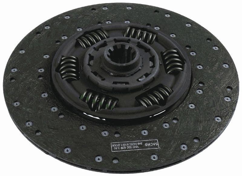 Koppelingsplaat/plaat (430mm) past: MAN LION´S COACH, LION´S STAR, TGA, TGS I, TGX I  NEOPLAN STARLINER 01.00-