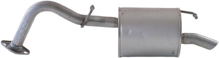 Uitlaatsysteem achterste geluiddemper past: TOYOTA YARIS 1.3 08.05-11.10