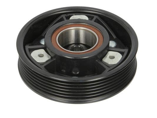 Airco compressor koppeling compleet (SANDEN PXE-14 6PK 113mm) past: AUDI A3, TT  SEAT ALHAMBRA, ALTEA, ALTEA XL, IBIZA IV, IBIZA IV SC, IBIZA IV ST, LEON, TOLEDO III 1.2-3.6 02.03-12.22