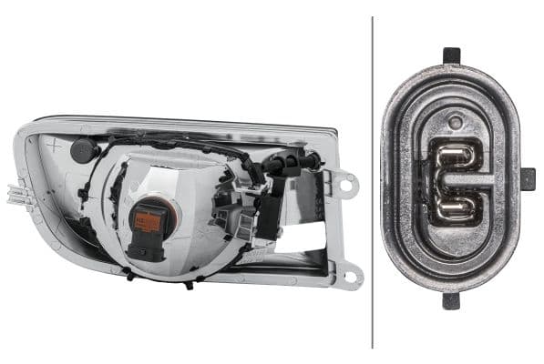 Mistlamp Voor Links (H8) past: SKODA OCTAVIA II 02.04-10.08