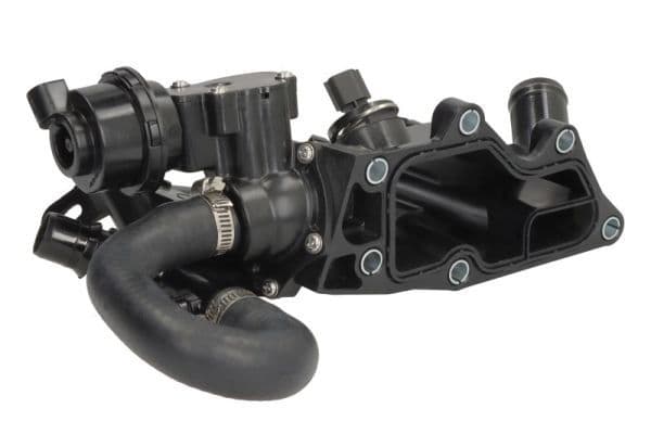 Thermostaat koelsysteem (89°C, in huisvesting) past: DACIA DOKKER, DUSTER, LODGY, LOGAN II, LOGAN MCV II, SANDERO II  NISSAN QASHQAI II  RENAULT CAPTUR I, CLIO IV, GRAND SCENIC III 0.9/1.2 03.12-