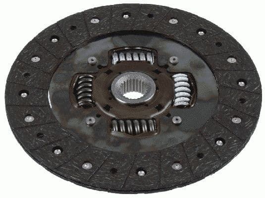 Koppelingsplaat/plaat (225mm) volledig profiel past: SUBARU FORESTER, IMPREZA, LEGACY I, LEGACY II, LEONE III, XT 1.6-2.2 11.84-03.12
