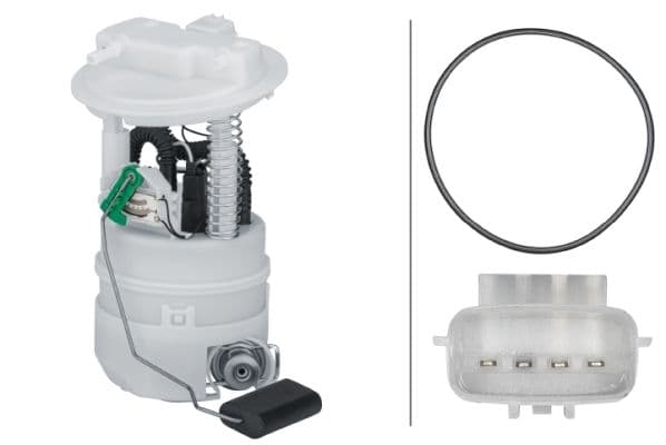 Elektrische brandstofpomp (module) past: RENAULT CAPTUR I, CLIO IV 1.2 03.13-08.21