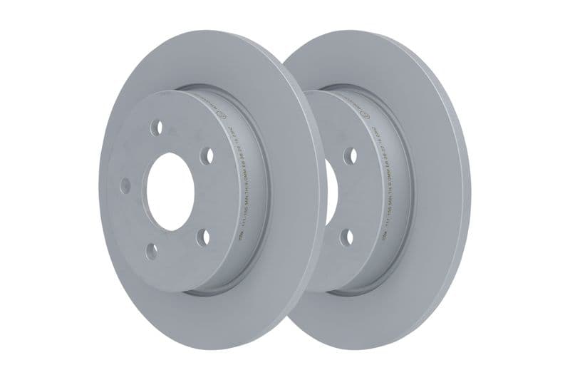 Brake disc Achter Links/Rechts past: FORD C-MAX, FOCUS C-MAX, FOCUS II  MAZDA 3 1.4-1.8D 10.03-