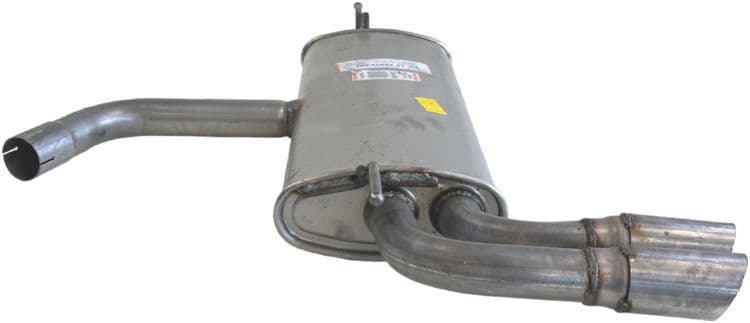 Uitlaatsysteem achterste geluiddemper past: AUDI A3 1.5 05.17-