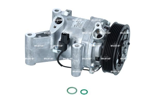 Airconditioning compressor past: MAZDA 2, CX-3 1.5D/1.8D 08.14-