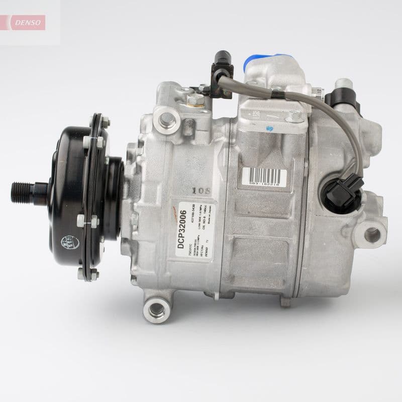 Airconditioning compressor past: VW CALIFORNIA T5 CAMPER, MULTIVAN T5, PHAETON, TOUAREG, TRANSPORTER T5 2.5D/5.0D 10.02-05.10