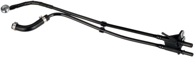 Brandstofslang (totale lengte 460mm), binnendiameter: 5/8 mm past: IVECO DAILY III, DAILY IV, DAILY V  FIAT DUCATO 11.05-