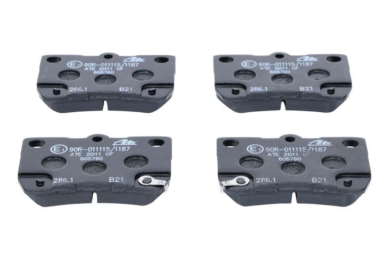 Remblokken set Achter , past: LEXUS GS, IS C, IS II, IS III  TOYOTA CROWN, MARK X I, MARK X II 2.2D-4.6 09.03-