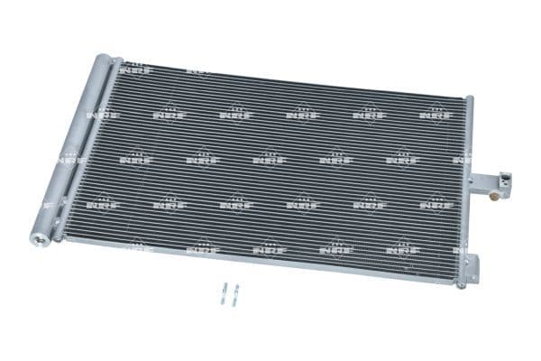 A/C condensator (met droger) past: MERCEDES CLS (C218), CLS SHOOTING BRAKE (X218), E (A207), E (C207), E T-MODEL (S212), E (W212), SL (R231) 2.0CNG-4.7 01.11-04.20