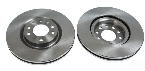 Brake disc Voor Links/Rechts past: FIAT CROMA 1.9D/2.4D 06.05-12.11