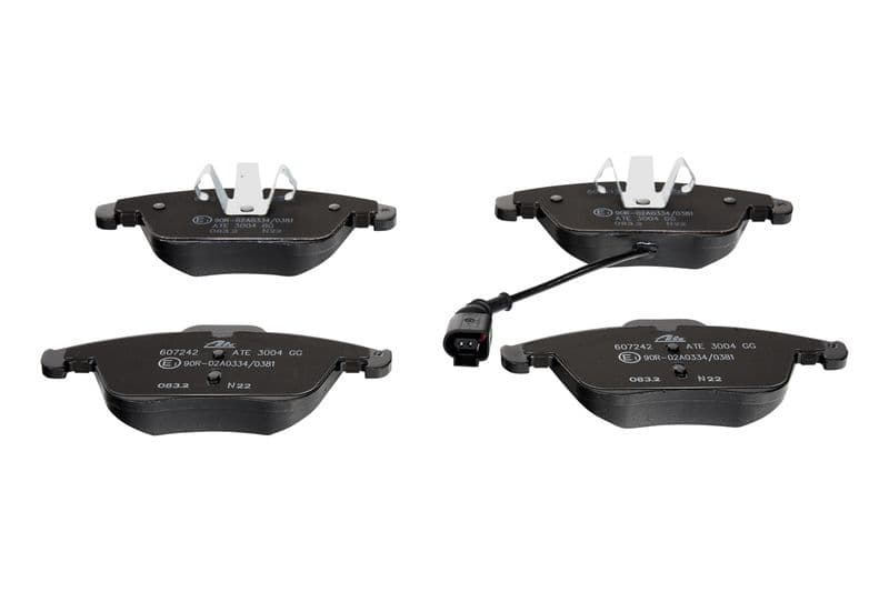 Remblokken set Voor , past: AUDI Q3  SEAT ALHAMBRA  VW PASSAT B7, SHARAN, TIGUAN 1.4-2.5 09.07-12.22