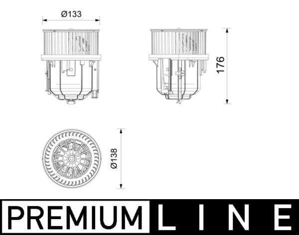 Luchtblazer past: LAND ROVER DISCOVERY SPORT, RANGE ROVER EVOQUE 1.5H-2.2D 09.14-
