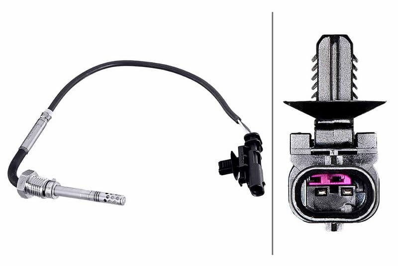 Uitlaatgastemperatuursensor (Na DPF) past: ALFA ROMEO GIULIETTA  FIAT 500L, 500X, DOBLO, DOBLO CARGO  JEEP RENEGADE  OPEL COMBO, COMBO TOUR 1.6D/2.0D 01.10-