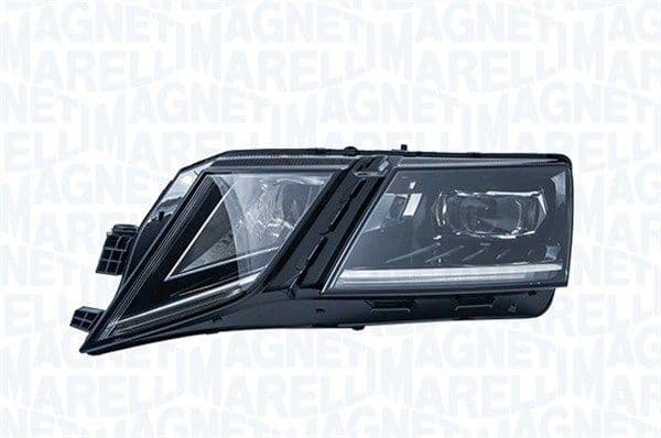 Koplamp Rechts (LED, automatisch, met motor, geen controller) past: SKODA OCTAVIA III 06.16-11.19