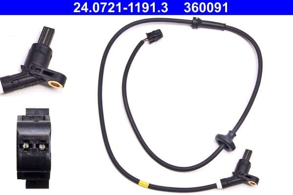 Sensor, wheel speed