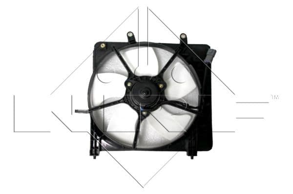 Radiatorventilator (met huisvesting) past: HONDA JAZZ II 1.2/1.3 03.02-07.08