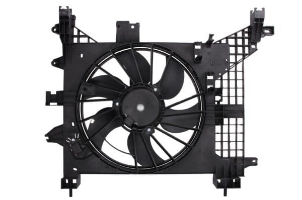 Radiatorventilator (met huisvesting) past: DACIA DUSTER  RENAULT DUSTER 1.5D-2.0 04.10-