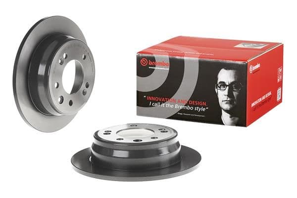 Brake disc Achter Links/Rechts past: HYUNDAI ELANTRA IV, I30, SONATA V, SONATA VI, SONATA VII, TUCSON, XG  KIA MAGENTIS II, OPTIMA, SPORTAGE II, SPORTAGE III  SUBARU IMPREZA 1.6-3.5 12.98-12.19