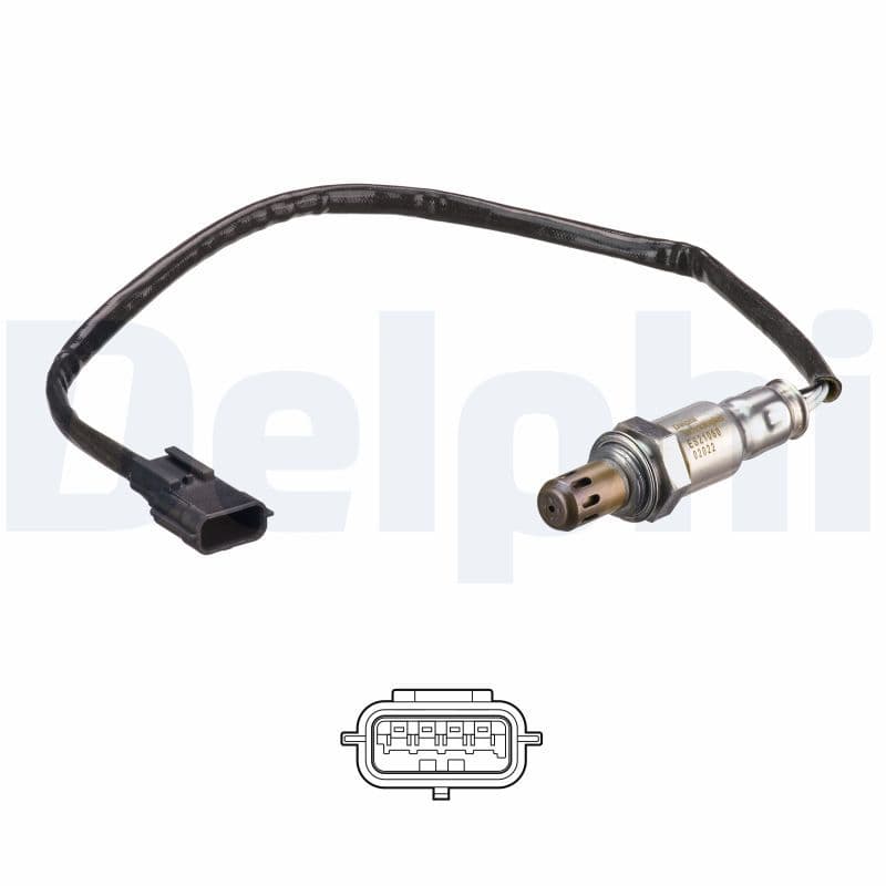 Lambda sonde (450mm) past: DACIA DOKKER, DUSTER, LODGY, LOGAN, LOGAN EXPRESS, LOGAN II, LOGAN MCV, LOGAN MCV II, SANDERO, SANDERO II  NISSAN BLUEBIRD SYLPHY II, TERRANO 0.9-2.0ALK 12.04-