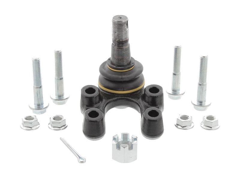 Kogelgewricht van de as Links/Rechts (bodem voor) (diameter kegel 22,2mm) past: NISSAN CABSTAR, CABSTAR E, NT400 CABSTAR 2.3D-3.0D 10.98-