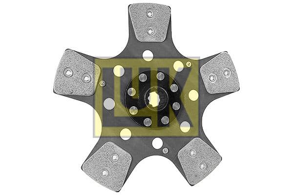 Koppelingsplaat/plaat (280mm  aantal peddels: 5) past: NEW HOLLAND T4.110 F