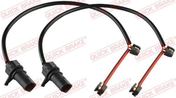 Sensor remblokslijtage Voor (hoeveelheid per verpakking: 2pcs) past: PORSCHE MACAN 2.0-3.6 02.14-