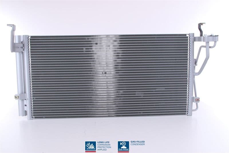 A/C condensator (met droger) past: HYUNDAI SONATA IV, XG  KIA MAGENTIS I 2.0-3.5 12.98-12.05