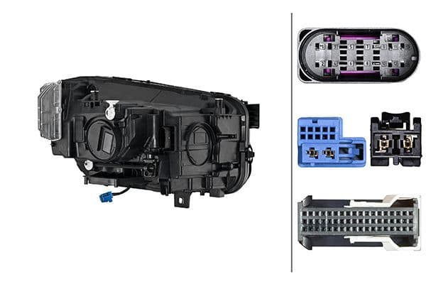 Koplamp Links (LED) past: MERCEDES GLB X247 06.19-