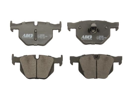 Remblokken set Achter , past: BMW 5 (E60), 7 (E65, E66, E67), X5 (E70), X5 (F15, F85), X6 (E71, E72), X6 (F16, F86) 2.0-4.0 11.01-07.19