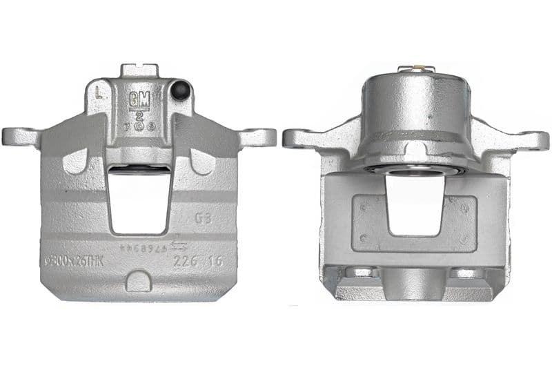 Schijfremklauw Voor Links (gereviseerd) past: CHEVROLET TRAX  OPEL INSIGNIA B, INSIGNIA B COUNTRY, INSIGNIA B GRAND SPORT, MOKKA / MOKKA X 1.4-2.0D 06.12-