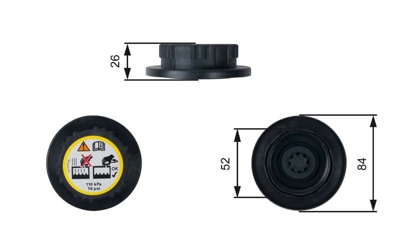 Cover, plenum chamber