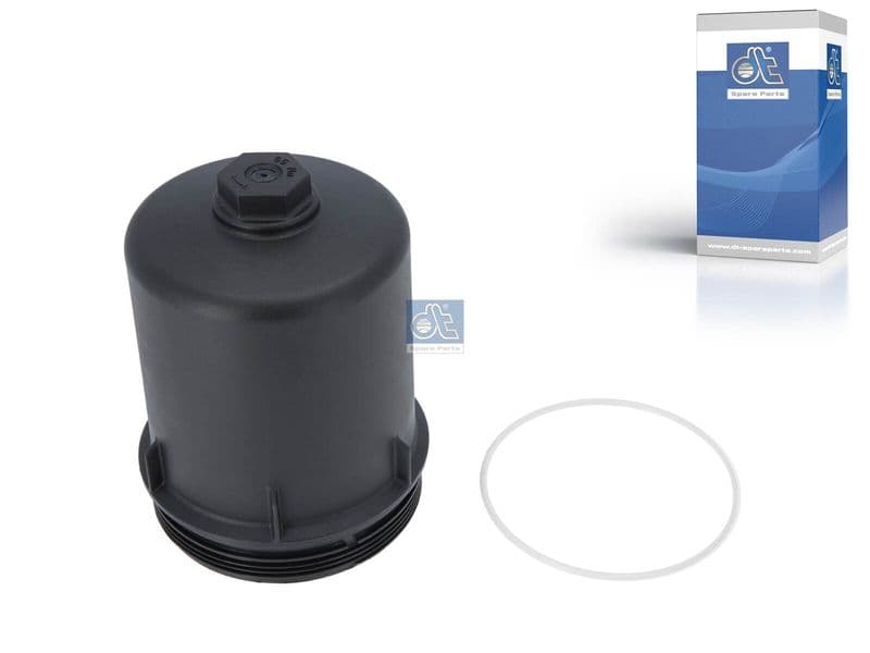 Cap, oil filter housing