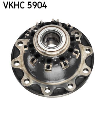 Wheel hub Voor (met een lager) past: DAF 45, 55, 75 CF, 85, 85 CF, 95, 95 XF, CF, CF 65, CF 75, CF 85, LF, LF 45, LF 55, XF 105, XF 106, XF 95 09.87-