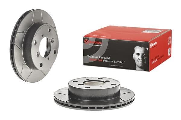 Brake disc, BREMBO Max, 1pcs, Cut, Voor   Links/Rechts, buitendiameter 231 mm, dikte 17 mm, past: SUBARU JUSTY II  SUZUKI ALTO IV, ALTO V, CAPPUCCINO, SWIFT, SWIFT II 0.7/1.0/1.3 03.89-12.05