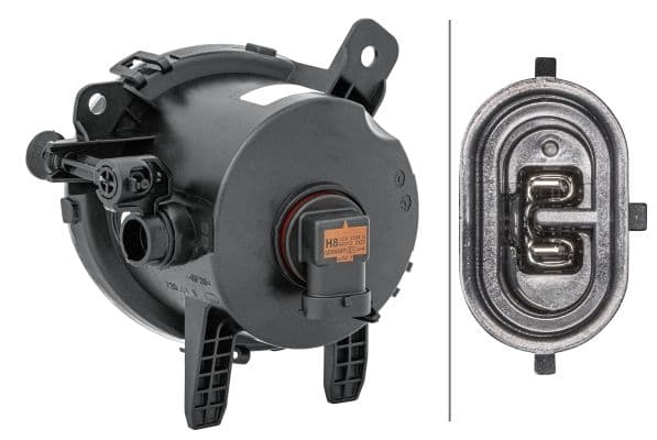 Mistlamp Voor Rechts (H8) past: BMW 1 F20, F21, 2 Active Tourer F45, F46, 2 F22, F23, F87, 3 F30, F31, F80, 3 GRAN TURISMO F34, 4 F32, F33, F82, F83, 4 GRAN COUPE F36 11.10-06.19