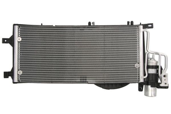 A/C condensator (met droger) past: OPEL COMBO, COMBO TOUR, CORSA C 1.7D 09.00-