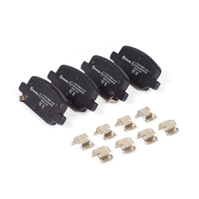 Remblokken set Achter ((EN) for electric vehicles), past: TESLA MODEL 3, MODEL Y Electric 01.17-