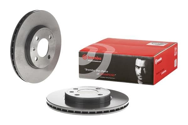 Brake disc Voor Links/Rechts past: SEAT AROSA, CORDOBA, CORDOBA VARIO, IBIZA II, INCA, TOLEDO I  VW CADDY, CADDY II, CADDY III, CORRADO, GOLF II, GOLF III, GOLF IV, JETTA II 1.0-2.2 08.83-06.09