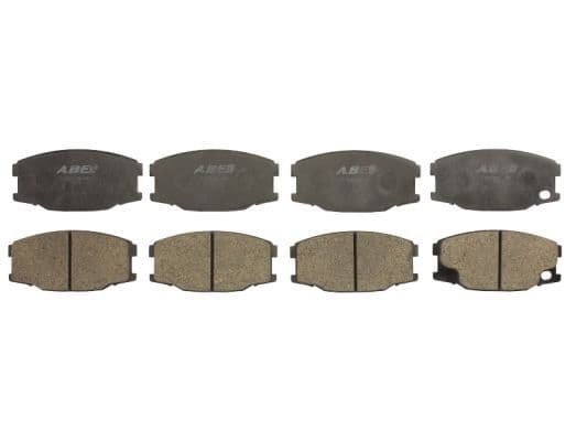 Remblokken set Voor , past: MITSUBISHI CANTER VI (FE5, FE6, FB5, FB6) 3.0D/3.9D 08.96-