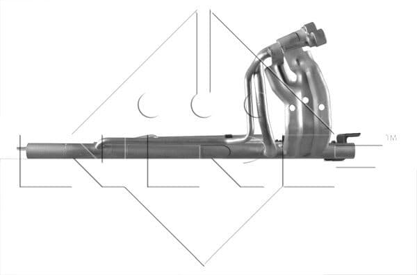 A/C condensator (met droger) past: MAZDA 3, 6 1.5D/2.2D 08.12-