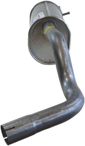 Uitlaatsysteem achterste geluiddemper past: SEAT TOLEDO IV  SKODA RAPID 1.2-1.6 07.12-12.19