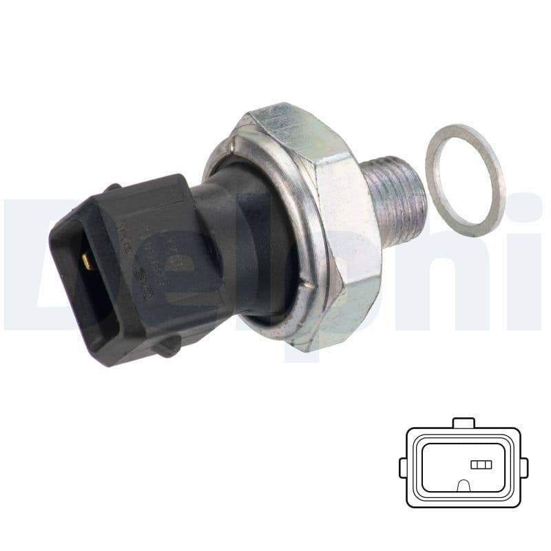 Sensor, oil pressure