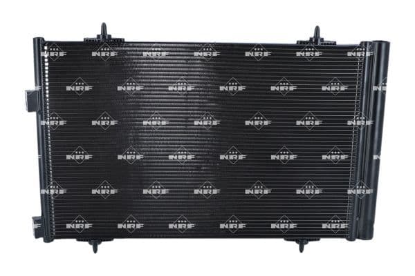 A/C condensator (met droger) past: CITROEN C5 III  PEUGEOT 508, 508 I 1.6/1.6D 04.09-12.18